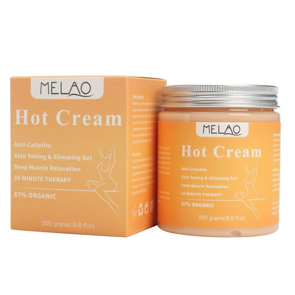 Quemador de grasa de crema caliente anticelulítico vendedor caliente