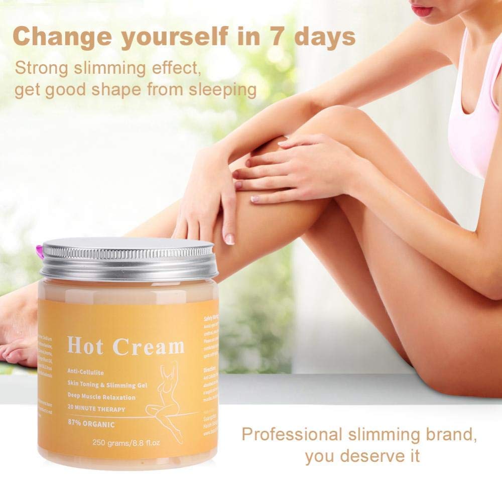 Quemador de grasa de crema caliente anticelulítico vendedor caliente