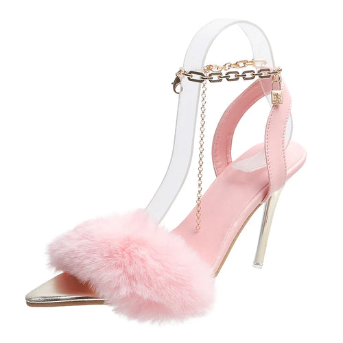 High Heels Summer Pointed Open Toe Sandal Sexy Woman Sandal