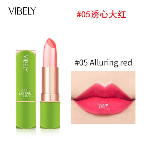 Vibely New 7 Color Color Mood Changing Lip Balm Natural Aloe Vera