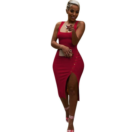 Asymmetra Luxe Bodycon Dress