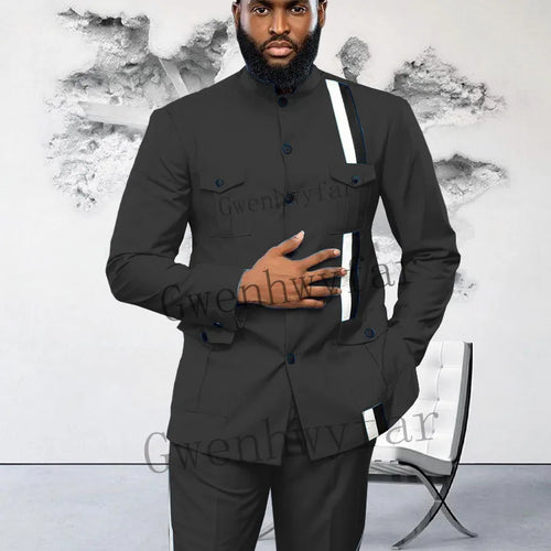 Gwenhwyfar Fashion Summer White Groom Tuxedos Wedding Suits
