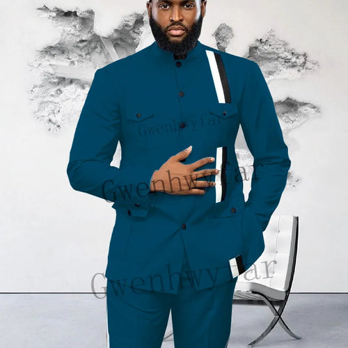 Gwenhwyfar Fashion Summer White Groom Tuxedos Wedding Suits