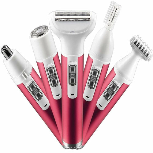 5 in 1 Women Epilator Female Eyebrow Trimmer Lady Shaver