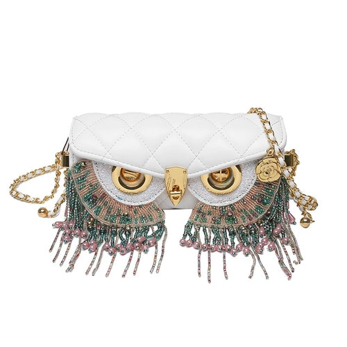 High Quality Women's Bag Fashion Owl Purses And Handbags Chain One