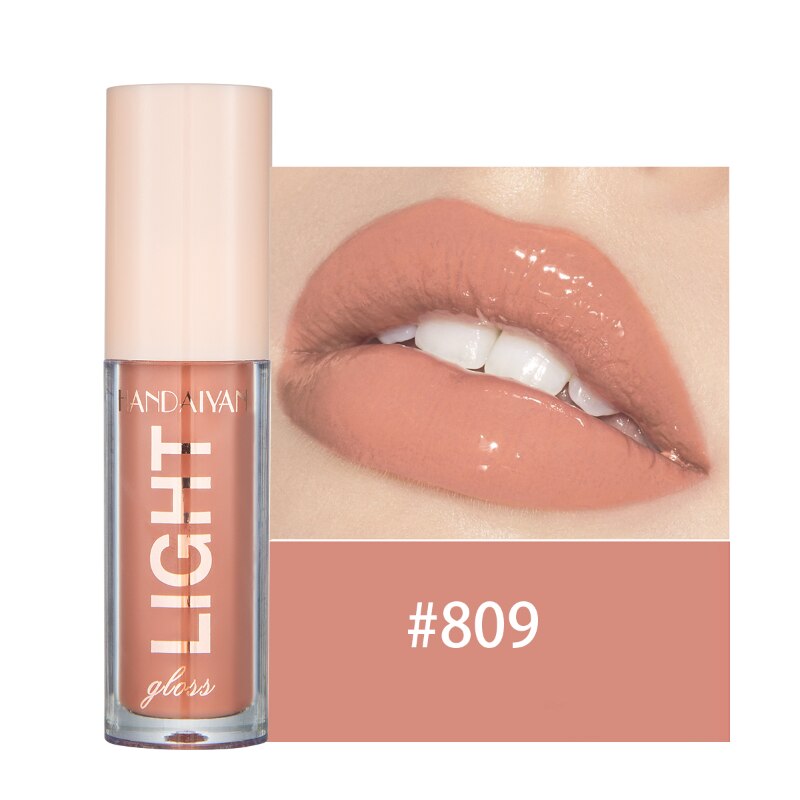 Mirror Pearl Lip Gloss Waterproof Lasting Moisturizing Glitter Lip