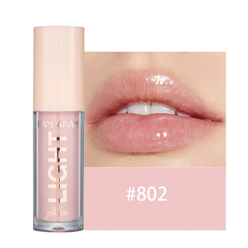 Mirror Pearl Lip Gloss Waterproof Lasting Moisturizing Glitter Lip