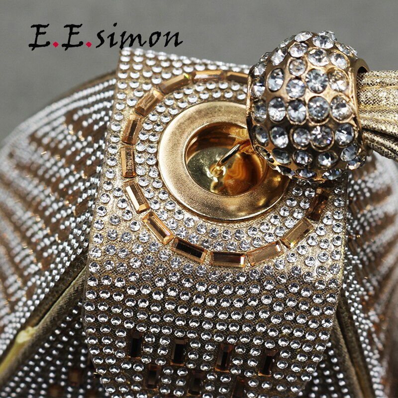 Rhinestone Bling Women Shoulder Bags Small High Quality Diamond Tote