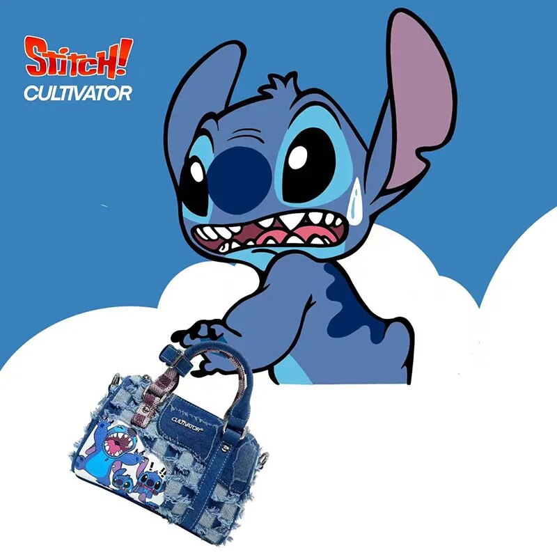 Disney New Stitch Original Ladies Handbag Luxury Brand Fashion Ladies