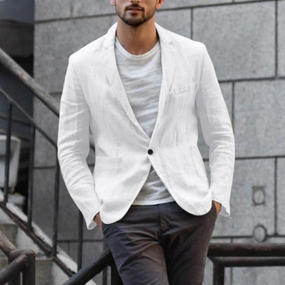 British Style Elegant Cotton and Linen Professional Dress Gentleman