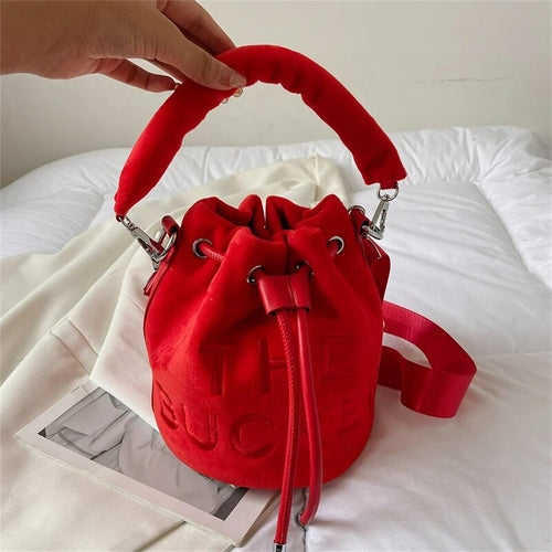 Trendy Brand Designer Bucket Shoulder Crossbody Bags Women Handbags