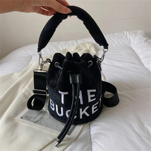 Trendy Brand Designer Bucket Shoulder Crossbody Bags Women Handbags