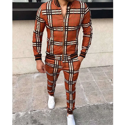 Muscle Sport Suits European American Trends  Fitness Zipper