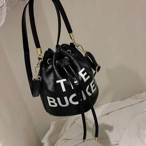 Trendy Brand Designer Bucket Shoulder Crossbody Bags Women Handbags