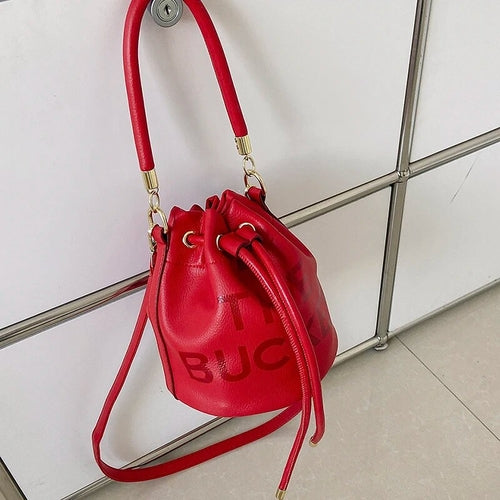 Trendy Brand Designer Bucket Shoulder Crossbody Bags Women Handbags