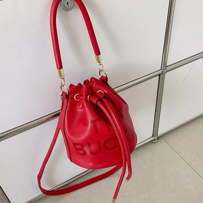Trendy Brand Designer Bucket Shoulder Crossbody Bags Women Handbags