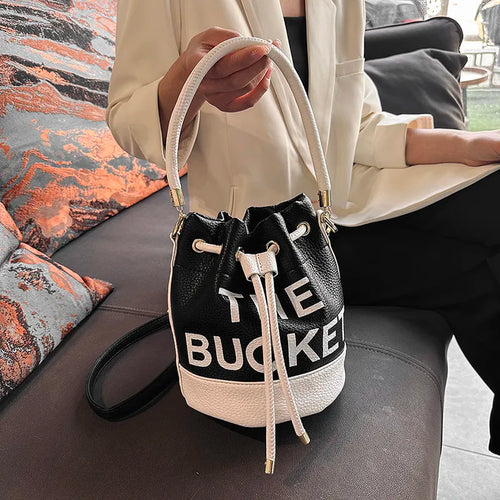 Trendy Brand Designer Bucket Shoulder Crossbody Bags Women Handbags