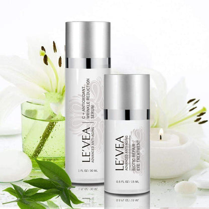 Age Defense : Eye Wrinkle Cream + Vitamin C Serum
