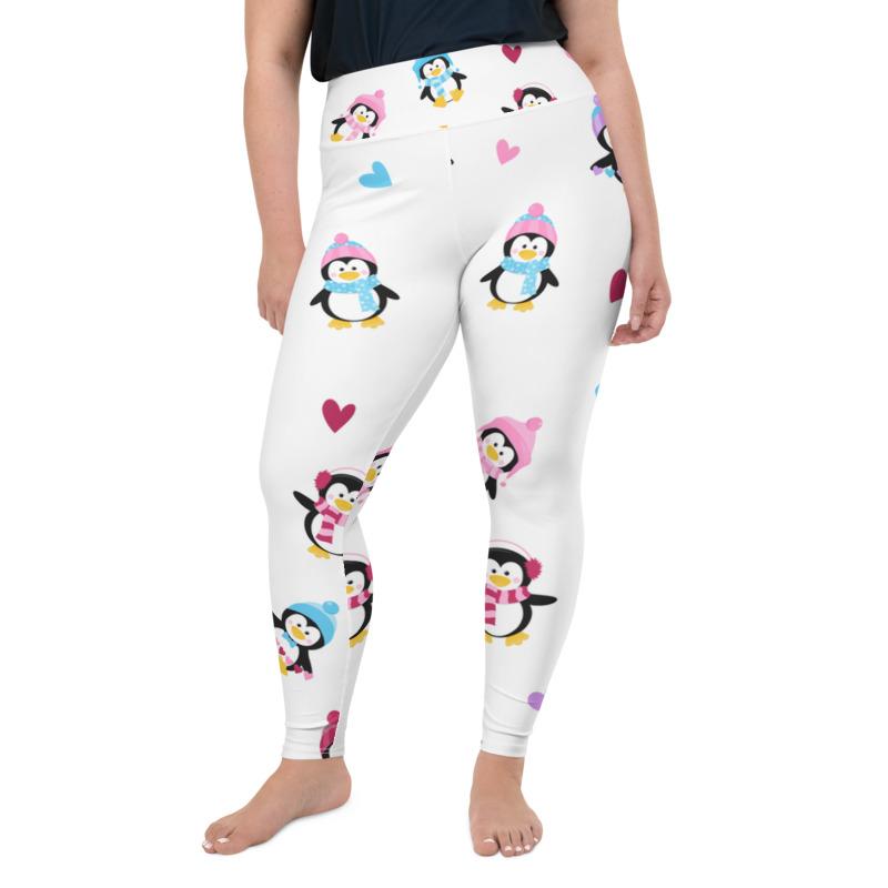 Plus Size Penguin Leggings