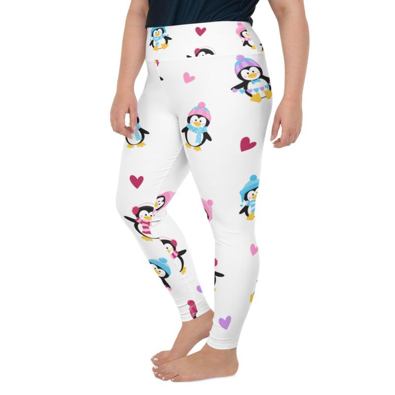 Plus Size Penguin Leggings