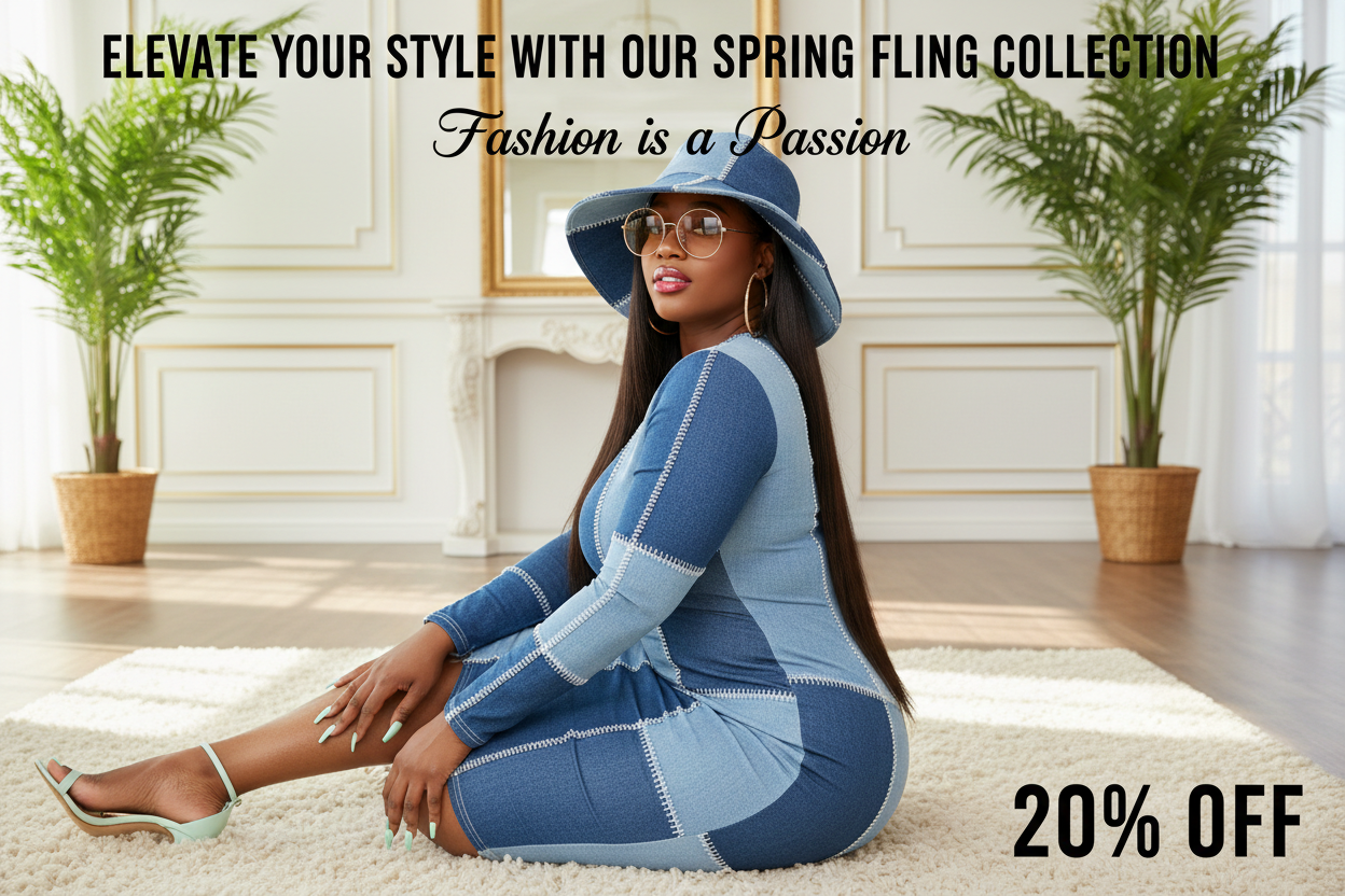 Spring Fling Collection Fashion Banner